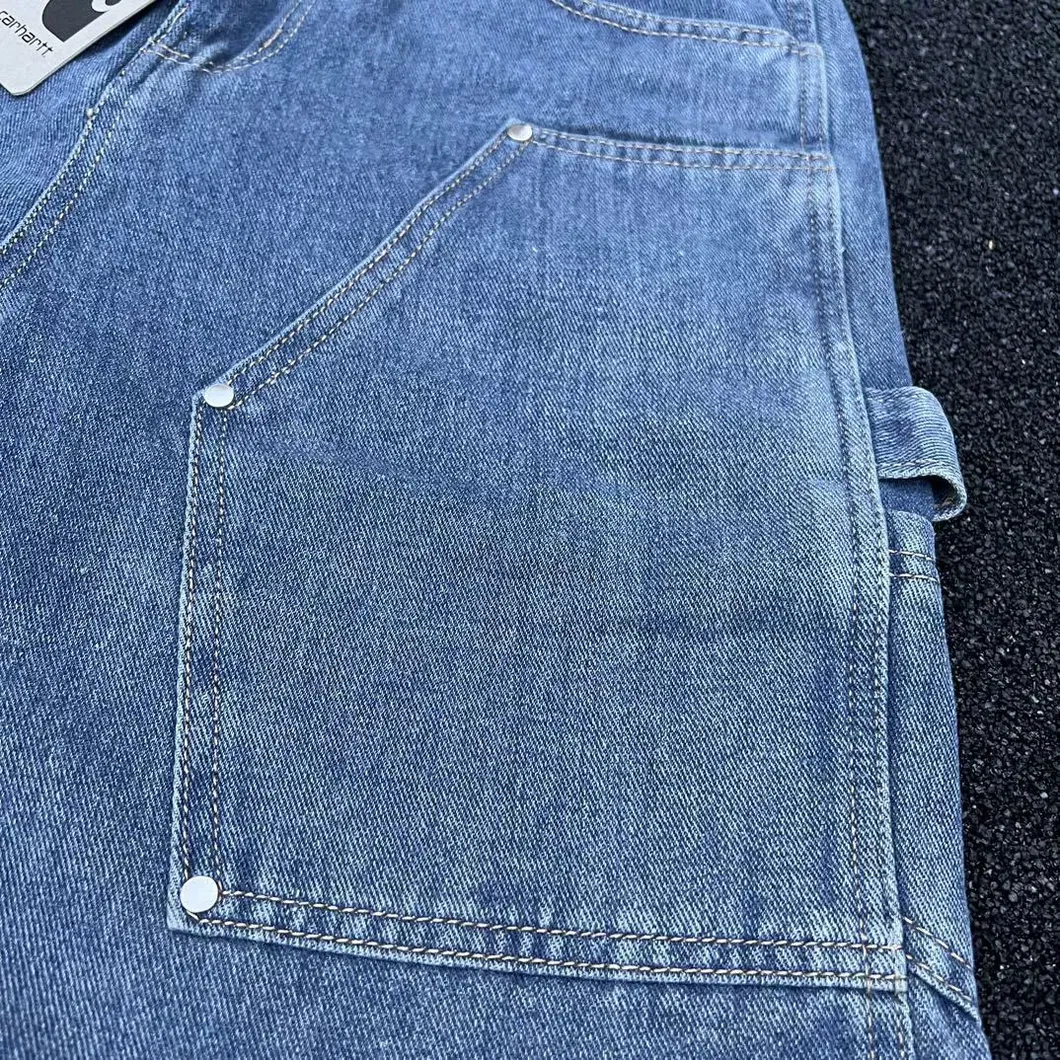 Men's Designer Distressed Embroidery Denim Shorts Breathable Vintage Hip Hop Style High Straight Light Streetwear Summer Vintage Men's Shorts