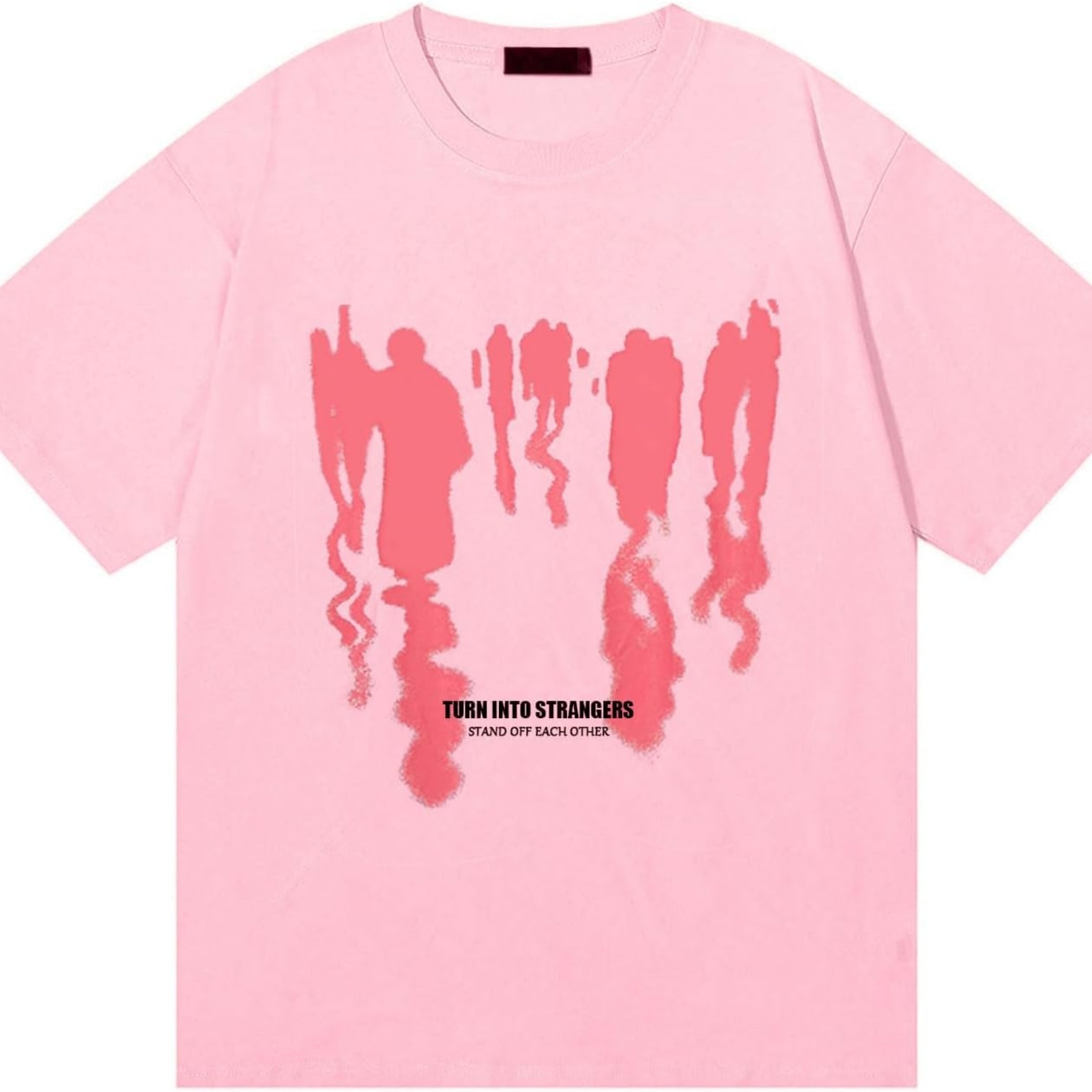 Casual Graphic Tees Oversized Creative Graffiti Short Sleeve Shirts Summer Casual Rapper Streetwear Y2k Tops Men's T-Shirt