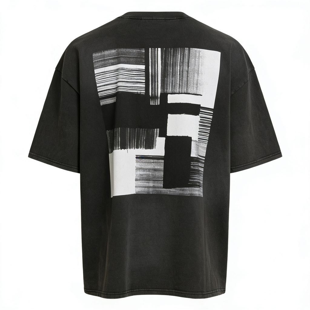 T-shirt styling template
