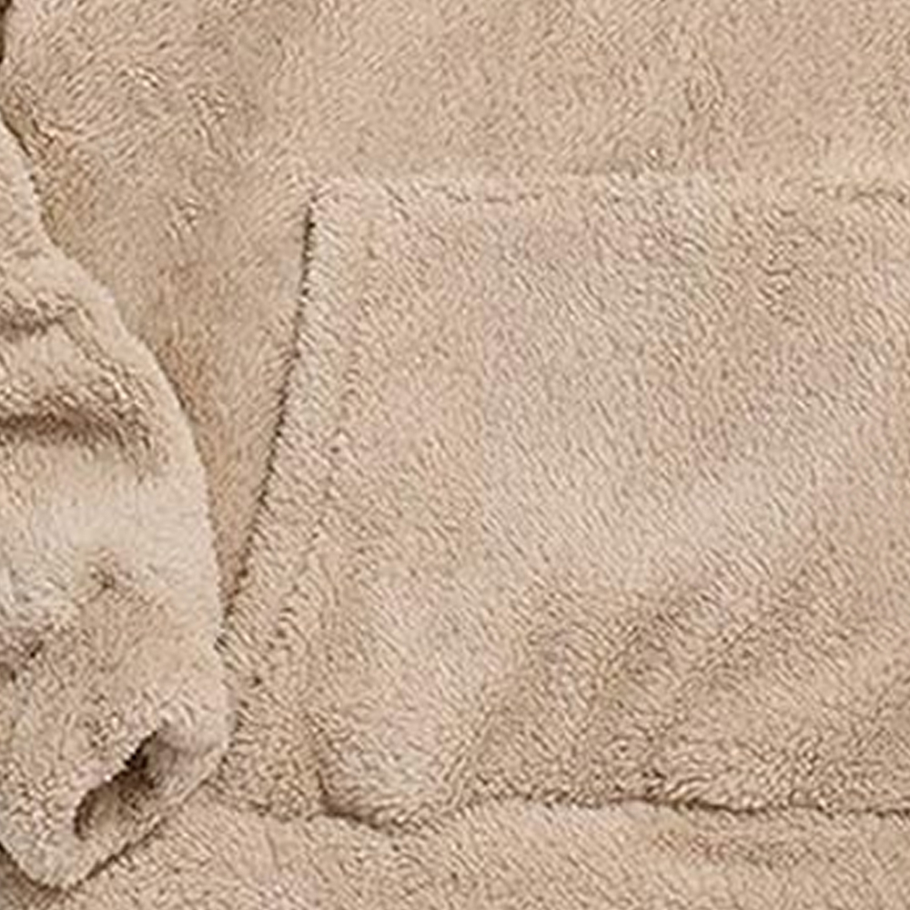 Stylish and Warm Sherpa Fleece Hoodie for Men Embroidered Digital Printing Custom Logo 100% Wool Winter Fashion Unisex