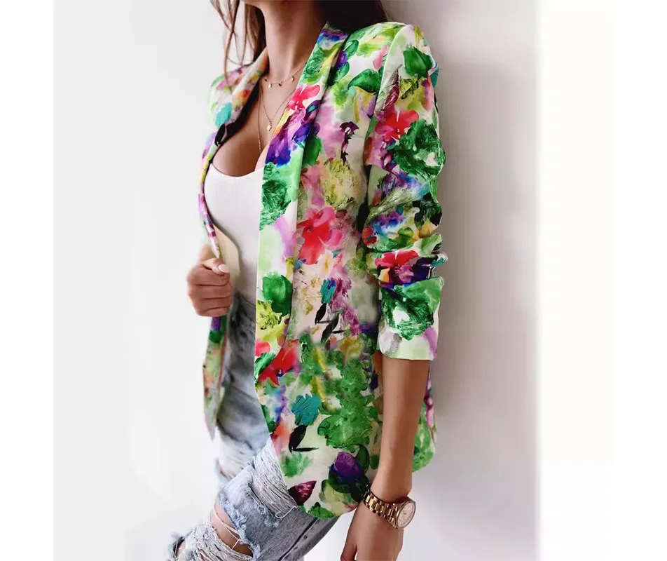 Women's Casual Blazer Detail 8