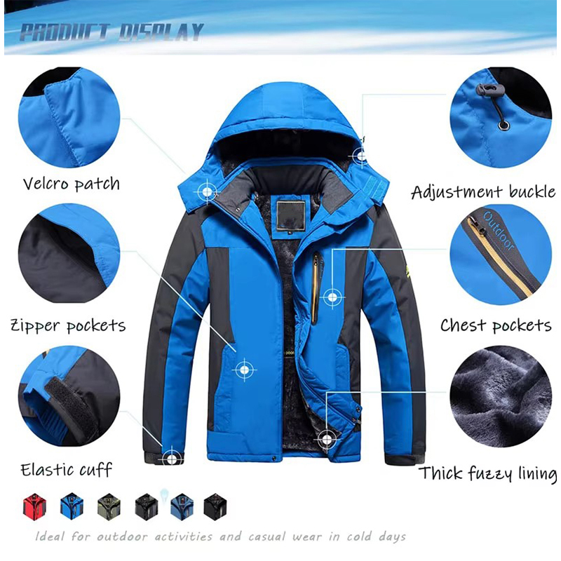Custom Winter Jacket View 6