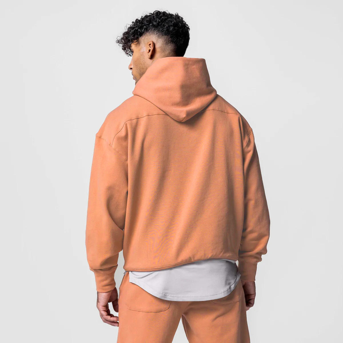 Custom Men Outer 100% Cotton Hoodies &amp; Sweatshirts Lining Fleece Oversized Hoodie For Men