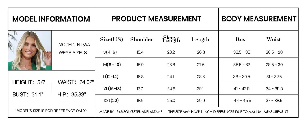 Size Chart Image