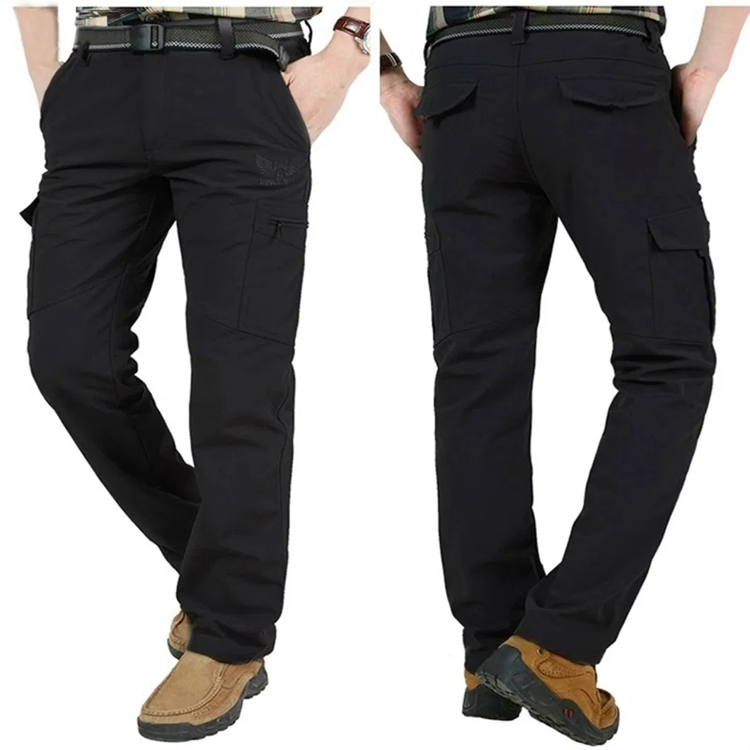 Functional Waterproof Anti Abrasion Training Work Pants Quick Dry Tactical Cargo Outdoor Work Hiking Pants for Men Overalls