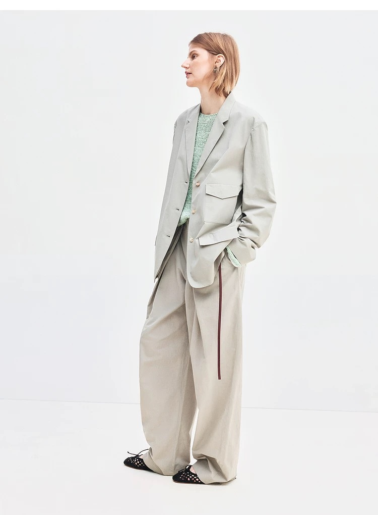 Customized Leisure Women Blazer Jacket High-End Chest Pockets Design Oversize Casual Women Suits Set Blazer Coat for Ladies Official Wear