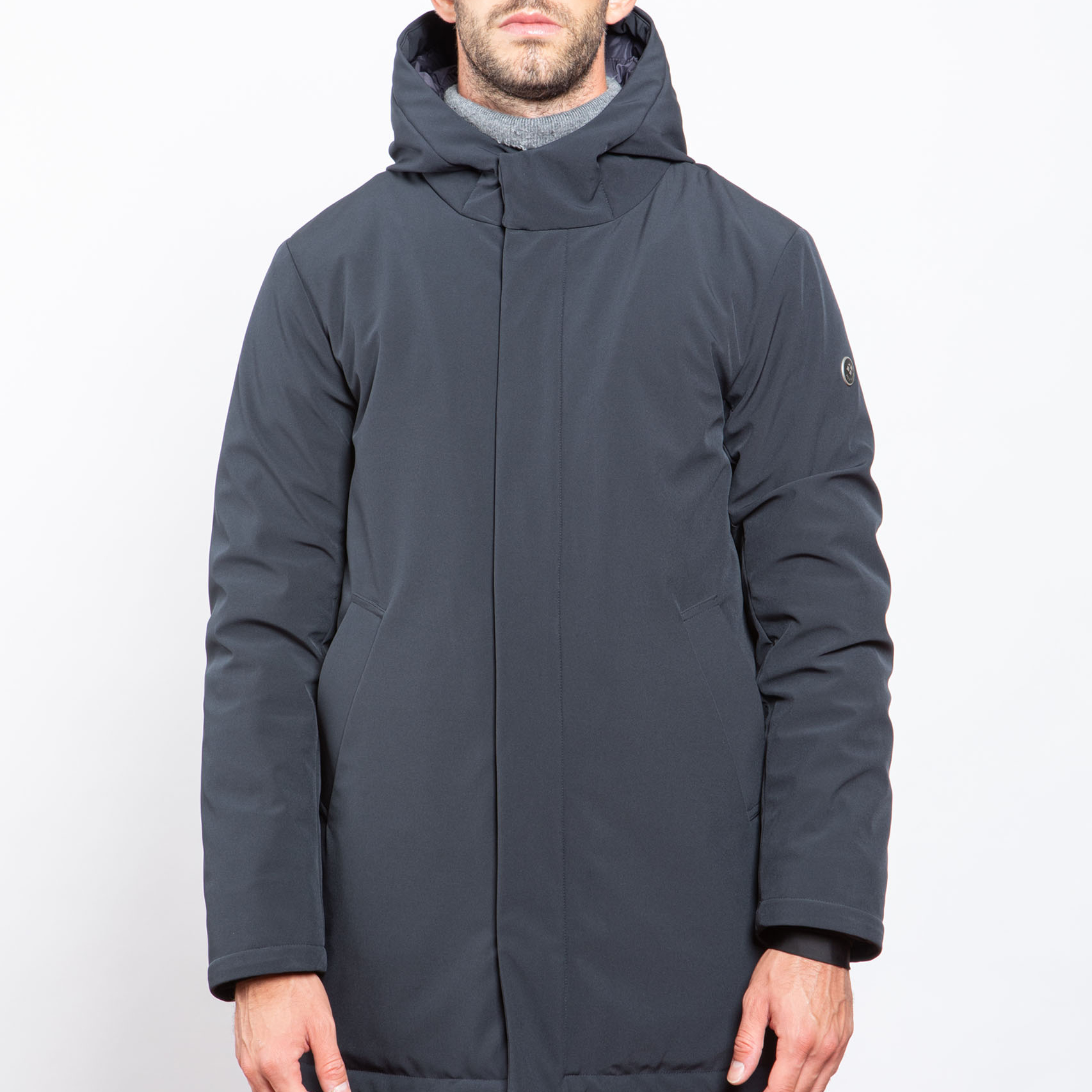 High Quality New Design Men Winter Coat Outdoor Hoodie Warm Long Coat for Men Winter