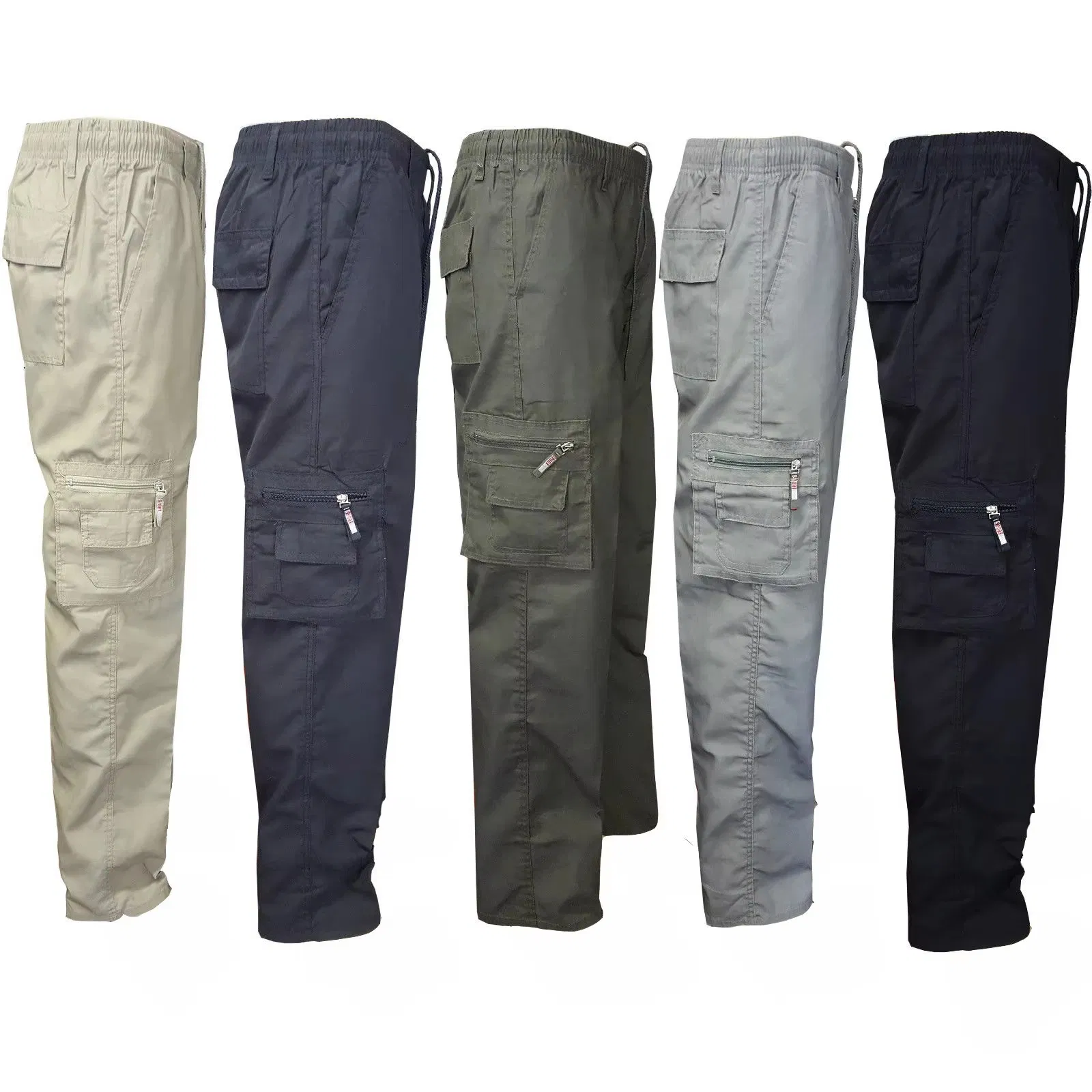 OEM Men Cargo Pants Multi Pockets Trousers Wear Work Pants