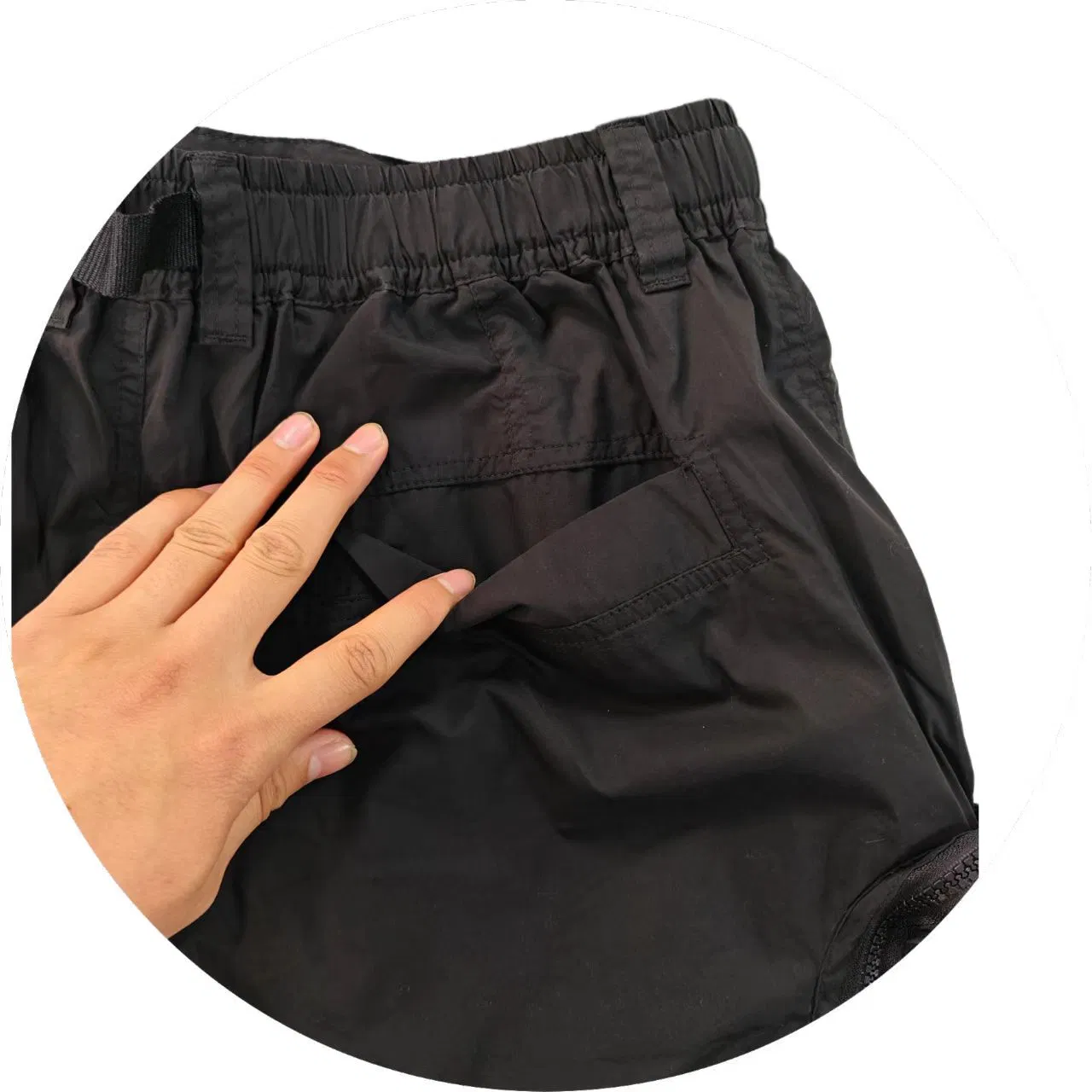 Men's Utility Cargo Shorts with Multiple Pockets and Durable Denim Fabric for Outdoor and Work Use