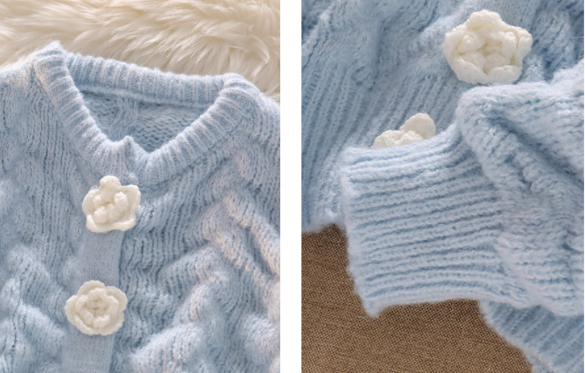 Knitted Cardigan Sweater Jacket for Women