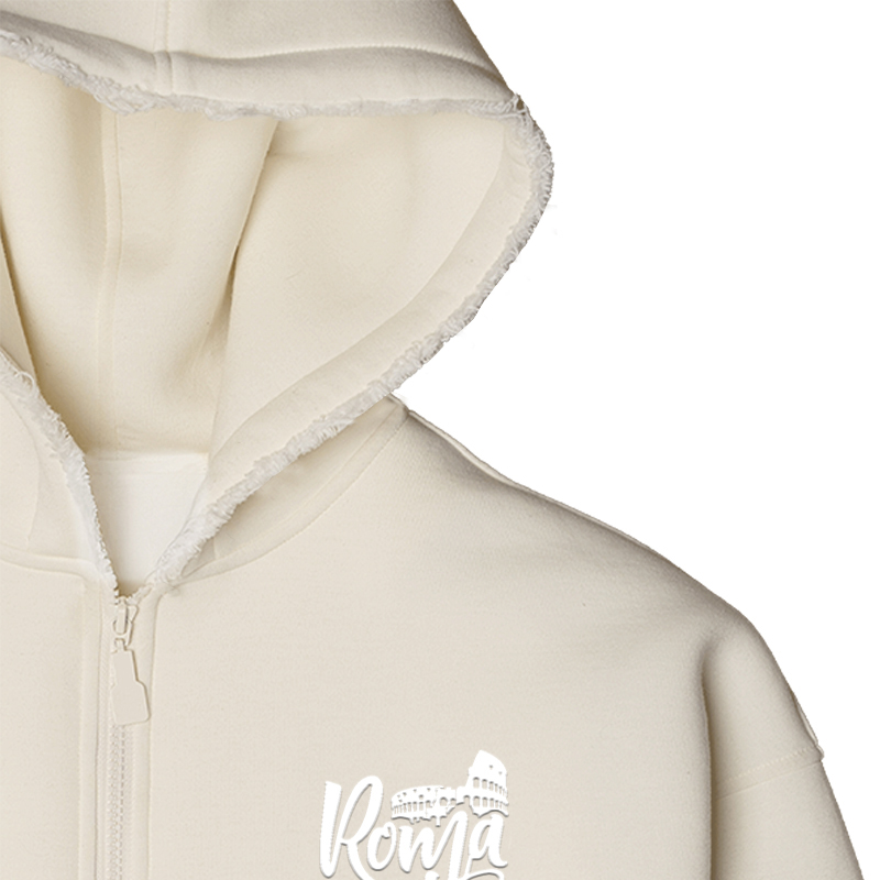 Men's High Quality Custom Heavyweight 460GSM Cotton Fleece Tracksuit, Embroidered Zip Up Hoodie &amp; Sweatpants Set
