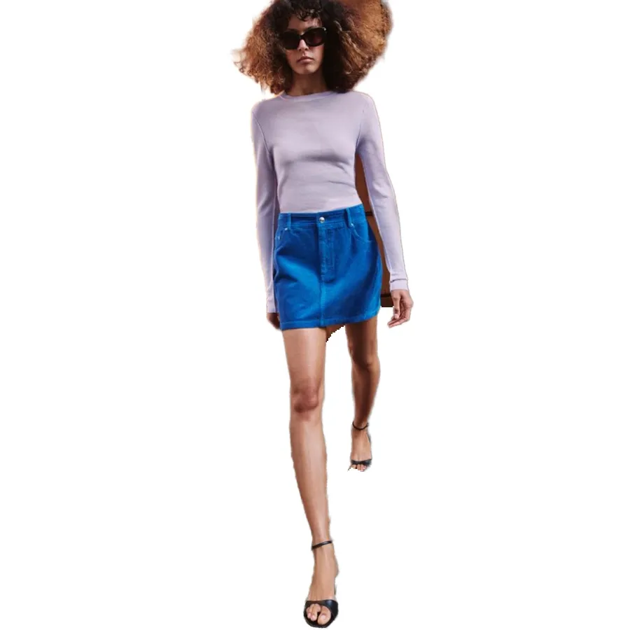Pleated mini skirt photo 14