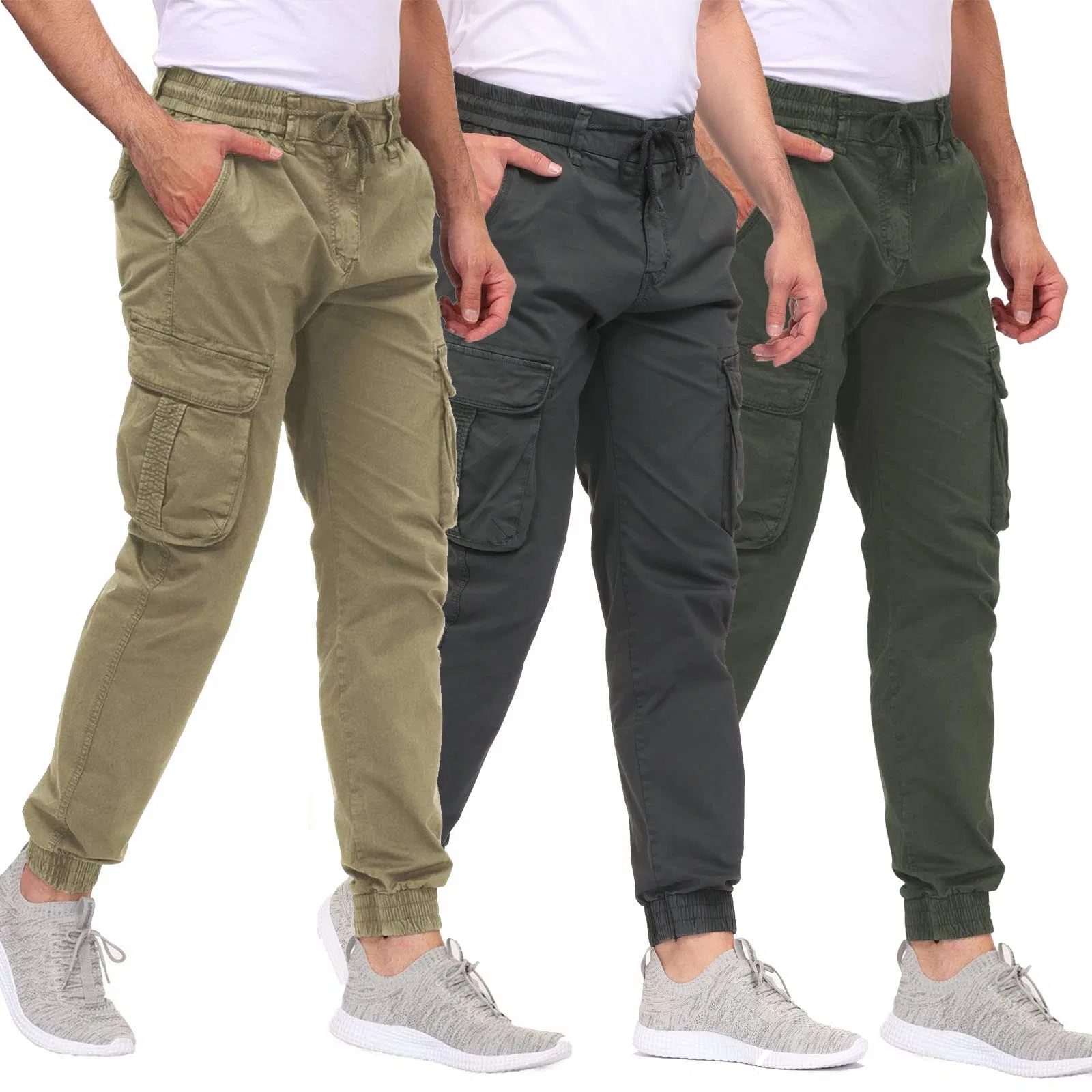 Navy Cargo Pants Men's Trousers Outdoor Techwear Hiking Pantalons Cargo Pants