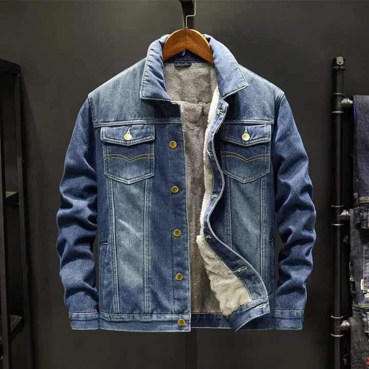 Denim Jeans Jackets High Quality Breathable Custom Made Design Plus Size Denim Jeans Jackets