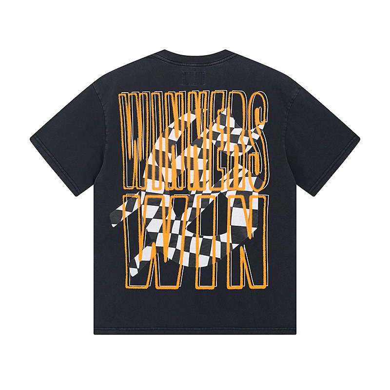 Brand Washed God Style Speed Printed Men T-Shirt 100% Cotton Knitted Hip Hop High Street Distressed Graphic Oversized Breathable