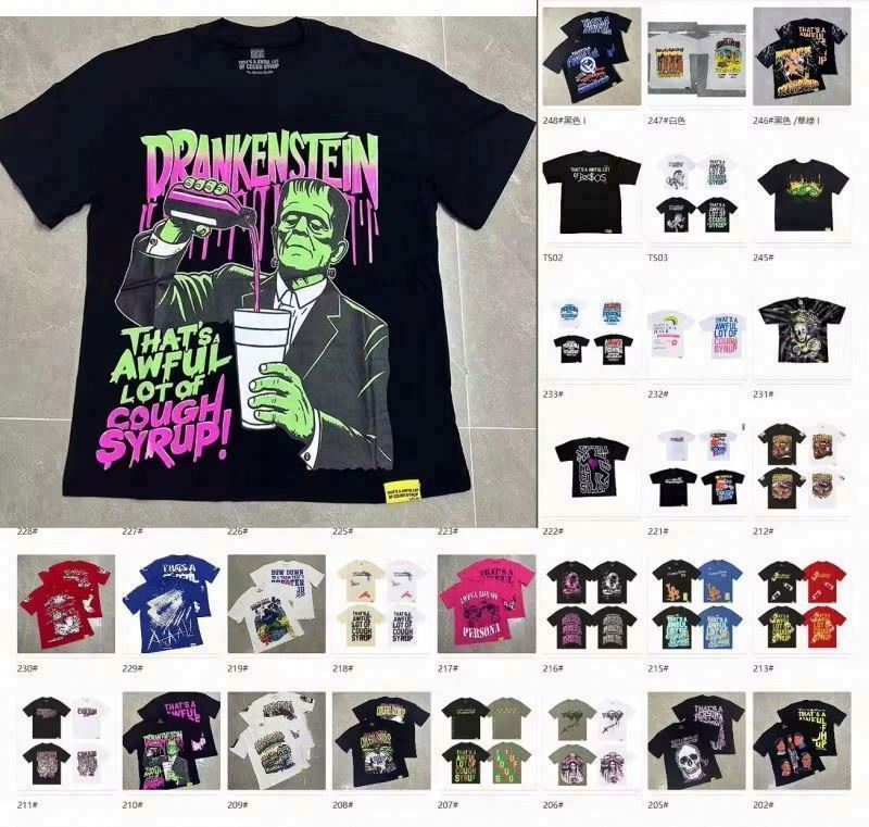 Wholesale Top Quality New Style Brand Fashion Designer T Shirt Men Trendy Loose Printed Bapees T Shirt Casual Sports T-shirt