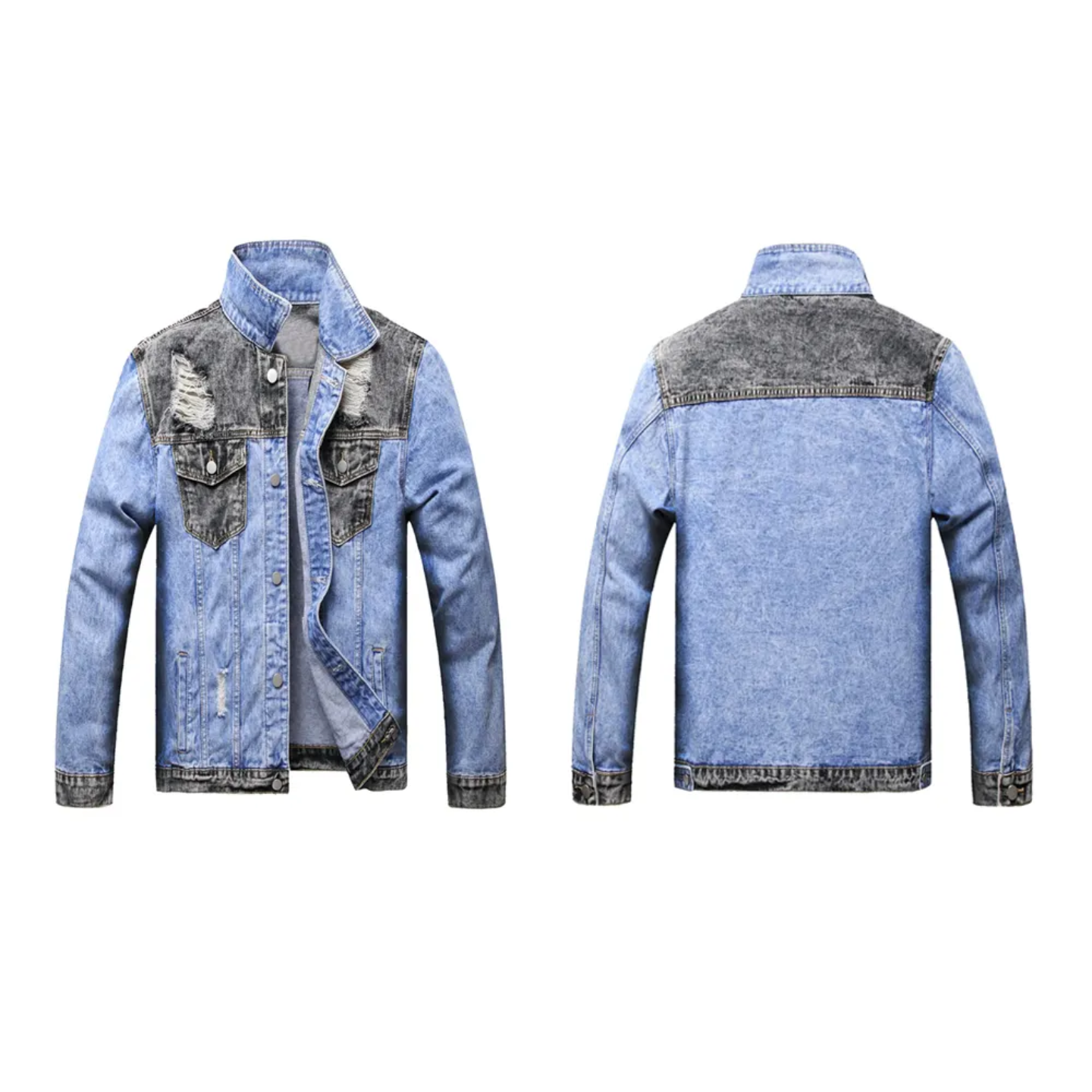 Custom Denim Jacket Inside view