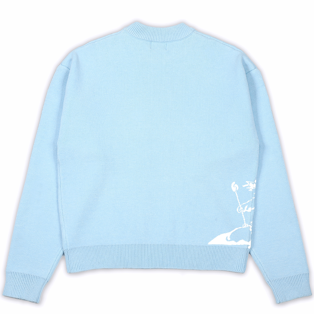 Custom LOGO Men Sweater Jacquard Graphic Knitwear Winter Crew Neck Pullover Knitted Jumper Casual Knit Top Custom Sweater Men