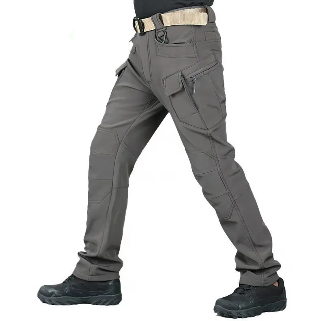 Winter fleece tactical pants