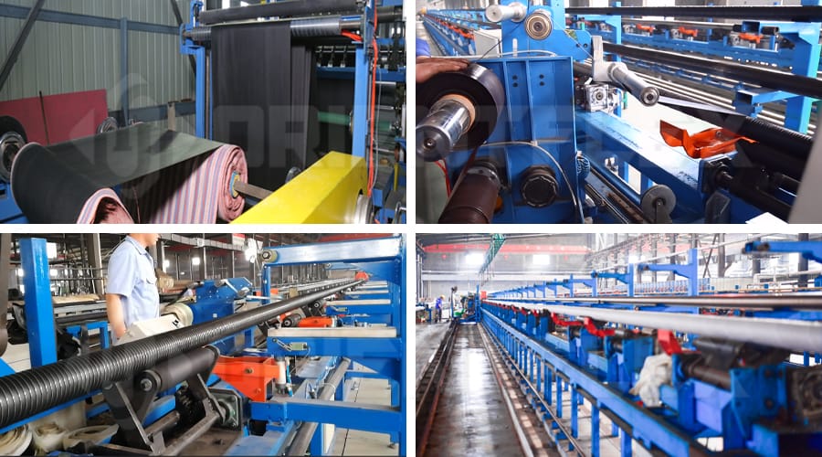 Industrial hose and fittings production line at Orient Flex