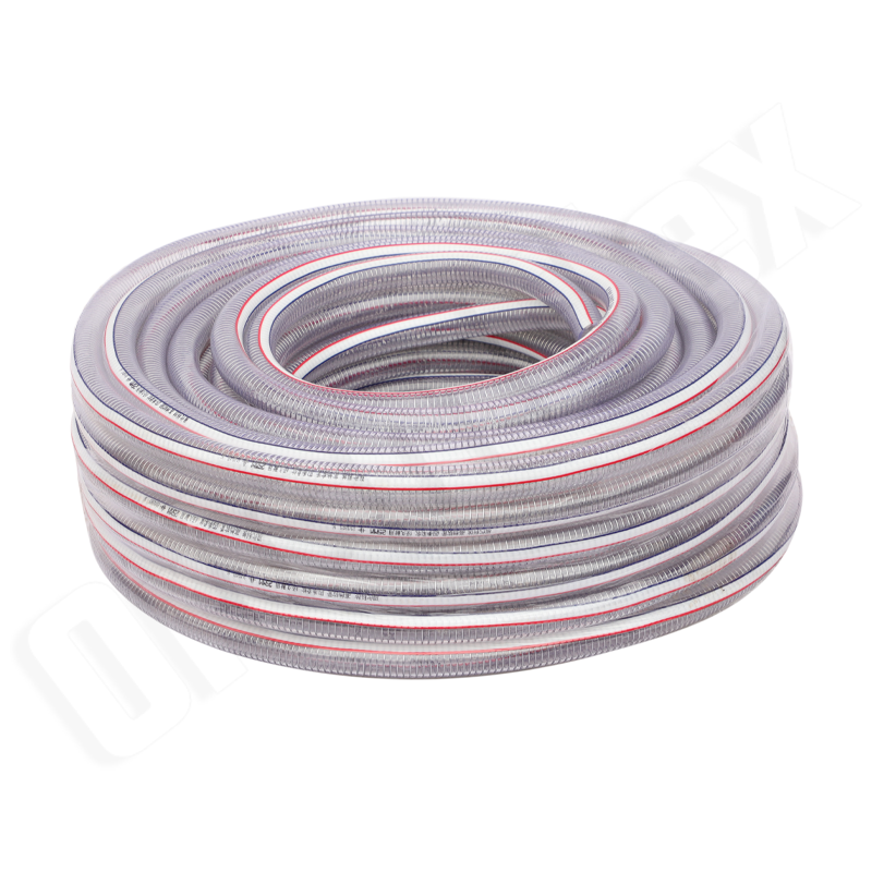 Custom PVC Steel Wire Hose High Pressure Resistant Reinforced Hose Supplier, Suppliers