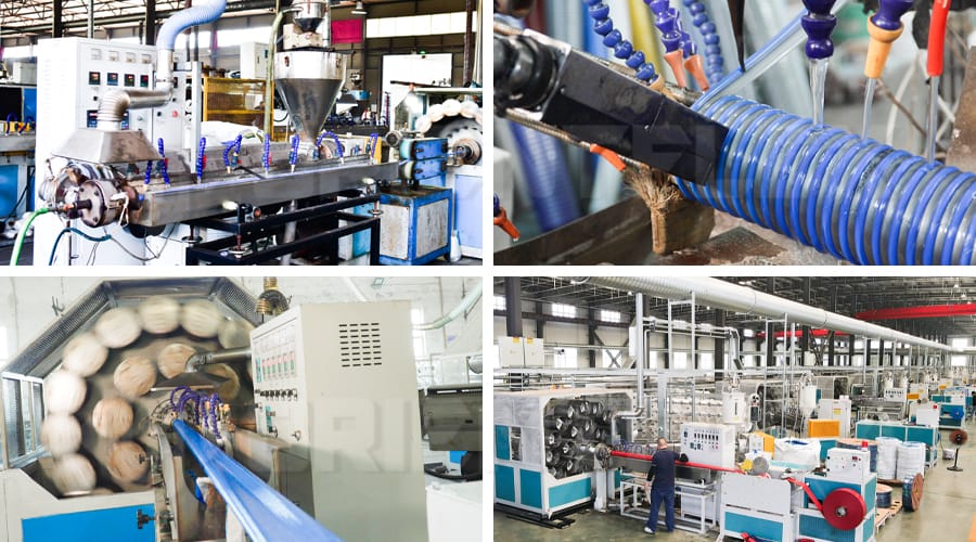 Hydraulic hose and fittings manufactured by Orient Flex