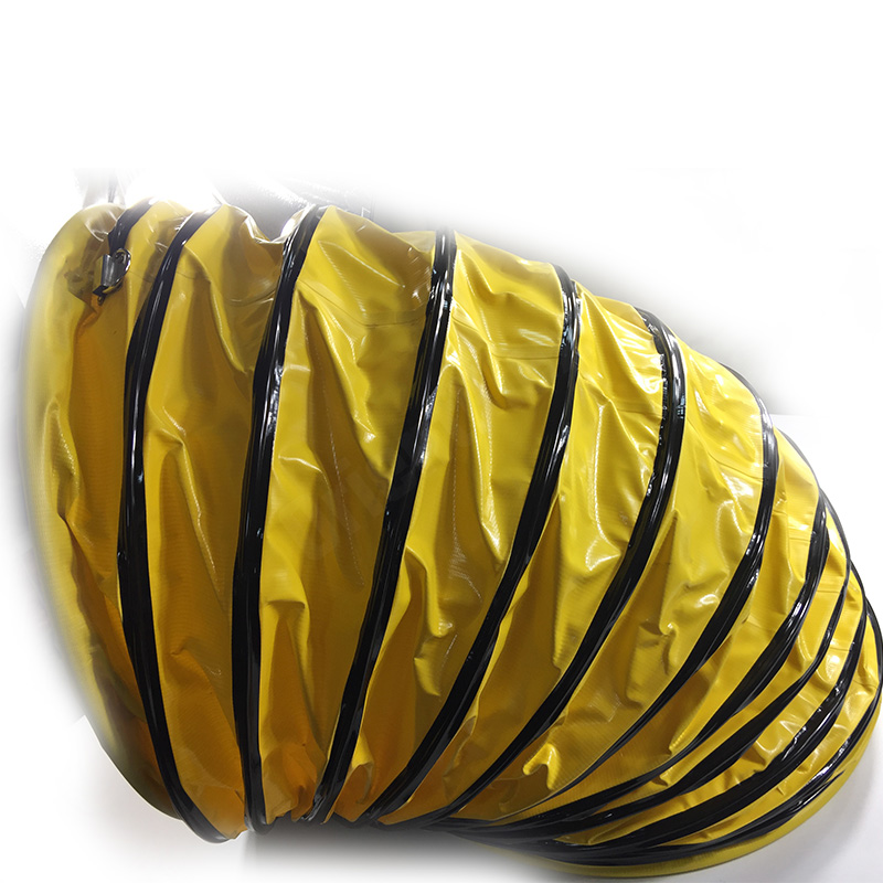 Custom Tunnel Ventilation Duct PVC Coated With Steel Wire Reinforce Manufacturer, Company