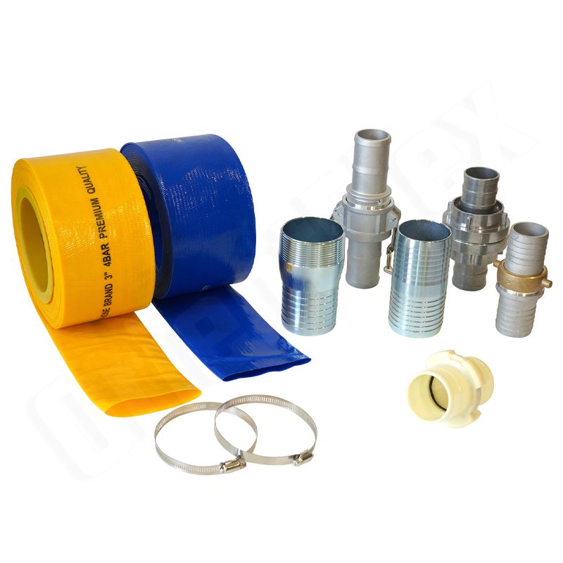 Custom PVC Layflat Hose Water Discharge Hose For Water Deliver And Agriculture Exporters, Companies