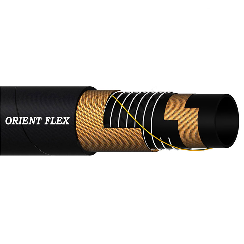 Wholesale SAE 100 R4 Textile Reinforced Hydraulic Hose with Braided Textile and Helix Steel Wire Reinforcement Manufacturer, Manufacturers