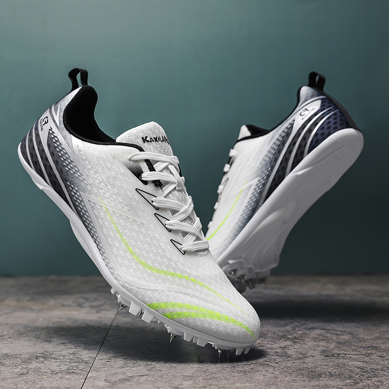 Professional Athletics Running Racing Spikes Cleats for Men and Women Breathable Track Field Road Running Shoes for Summer