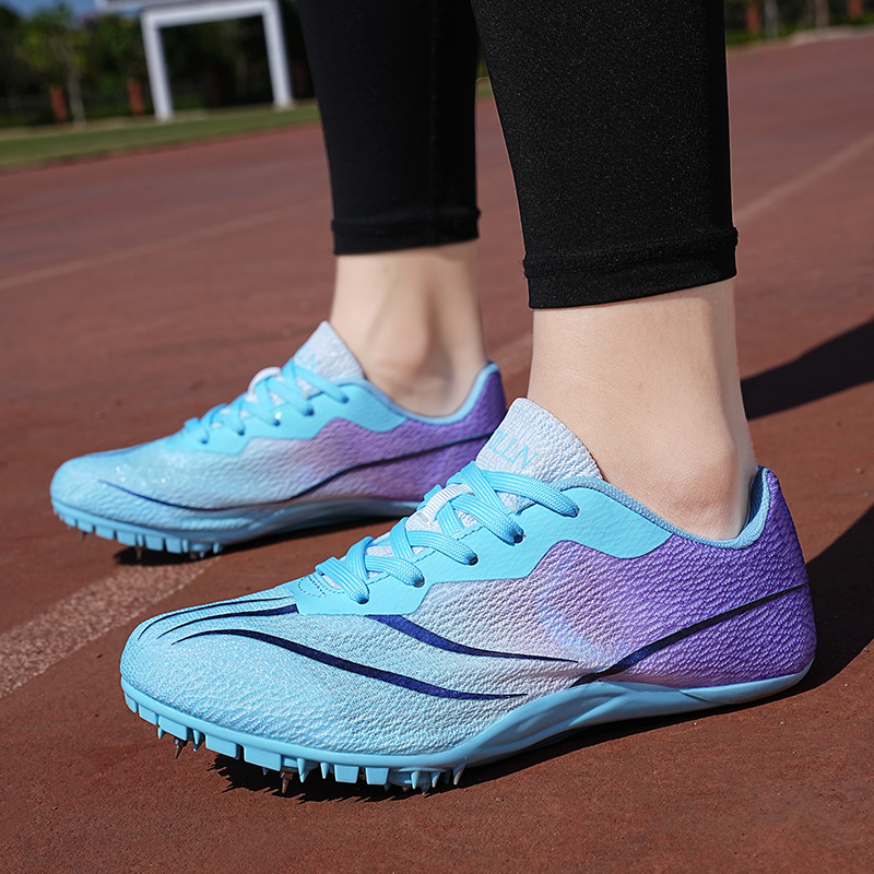 New Comfortable Custom Outdoor High Quality Women Men Youth Sports Running Spikes Track and Field Shoes
