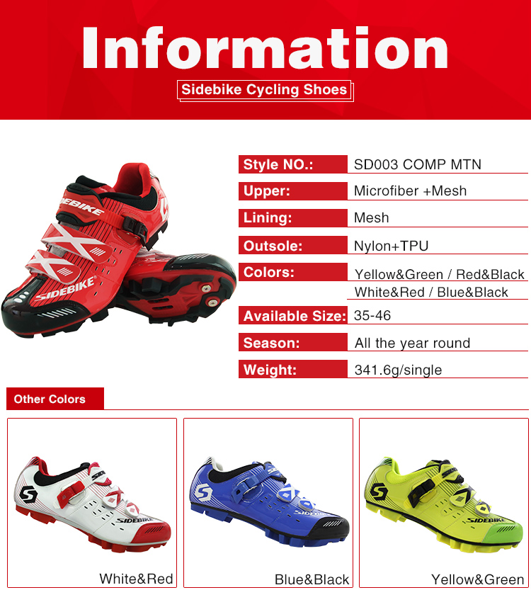 Cycling Shoes Mtb Man Women Bicycle Sports Shoes With D Link Buckle