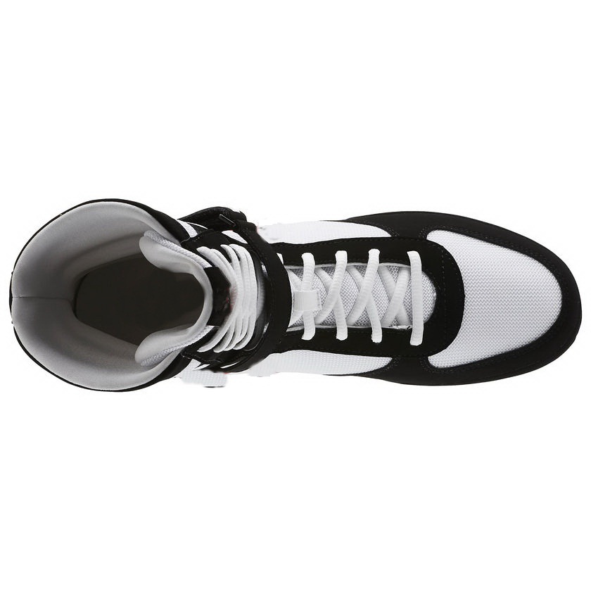 High Cut Top Quality Men Women Boxing Shoes High Top Breathable Non slip Sole Leather Boxing Shoes
