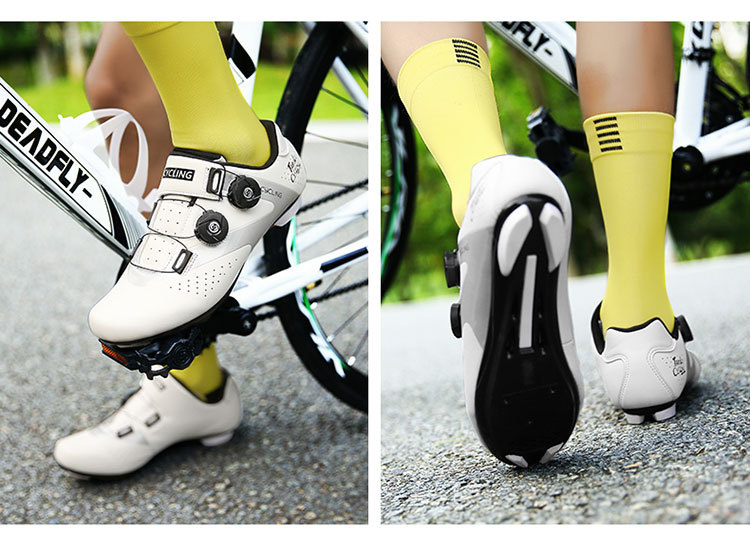 Lightweight and Breathable Cycling Shoes for Outdoor Sports Men's and Women's Cycling Shoes for All Seasons on Highways