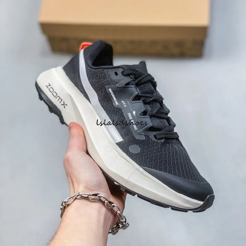 Zoo Ultrafly Trail Running Shoes Prototype Pale Ivory Total Orange Men Women Sports Low Sneakers Replicas Shoes Replica Online Store