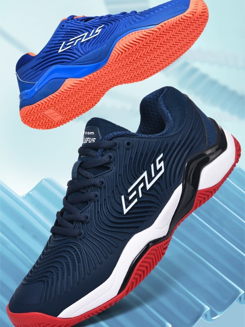 2025 Professional Men's Women's Tennis Badminton Shoes Breathable Mesh Rebound Cushioning for Autumn Sports Training