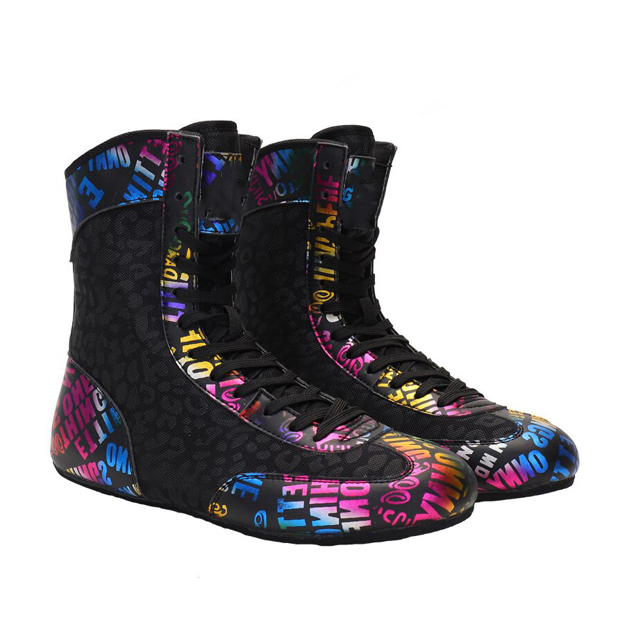 Hot New Trendy Kick Fight Trainer Boxing Shoes Reasonable Price Fashionable Boxing Boots From Supplier