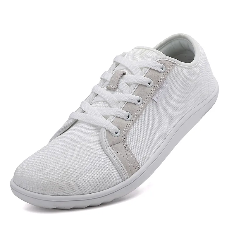 Trail Running Sneakers Minimalist Shoes Wide Toe Box Zero Drop Sole Men Barefoot Shoes