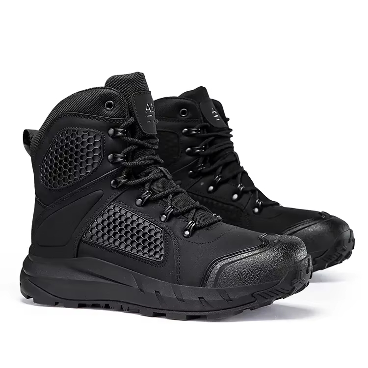 Best-selling Men's Hiking Boots High/mid-top Tactical Outdoor Trekking and Desert Boots Perfect Combination Supplier