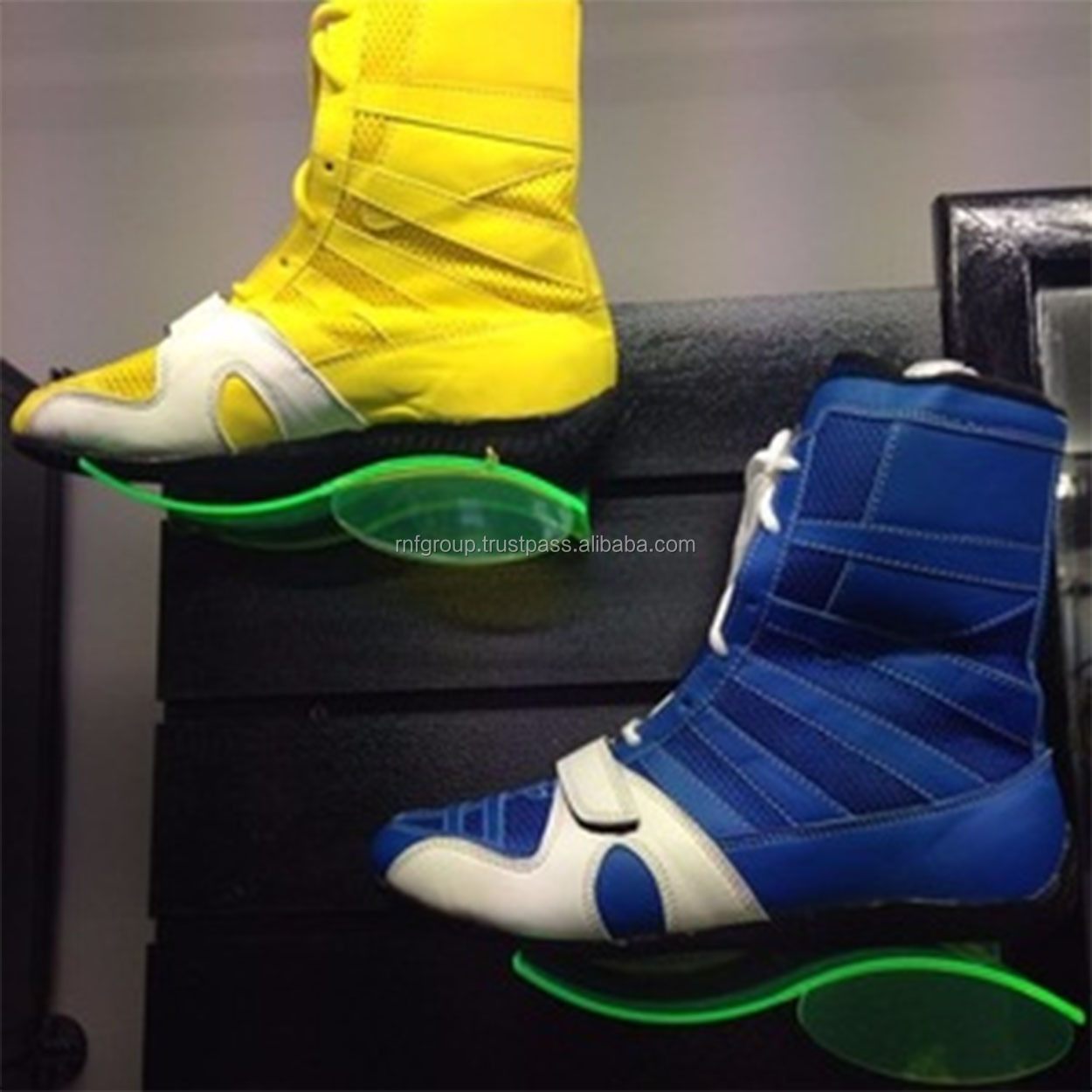 Top Professional PU Leather Boxing Shoes Custom Design New Model Fly Boxing Boots Lightweight Premium Quality