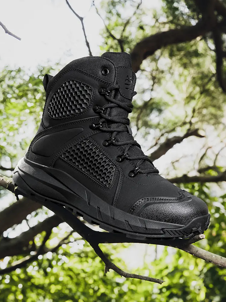 Best-selling Men's Hiking Boots High/mid-top Tactical Outdoor Trekking and Desert Boots Perfect Combination Supplier
