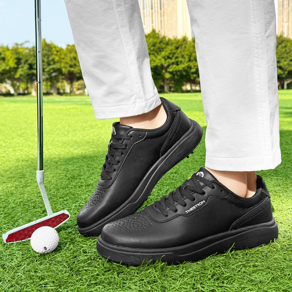 Men Golf Shoes Spiked Anti Slip Outdoor Sports Sneakers Professional Golf Footwear Big Size 39 48