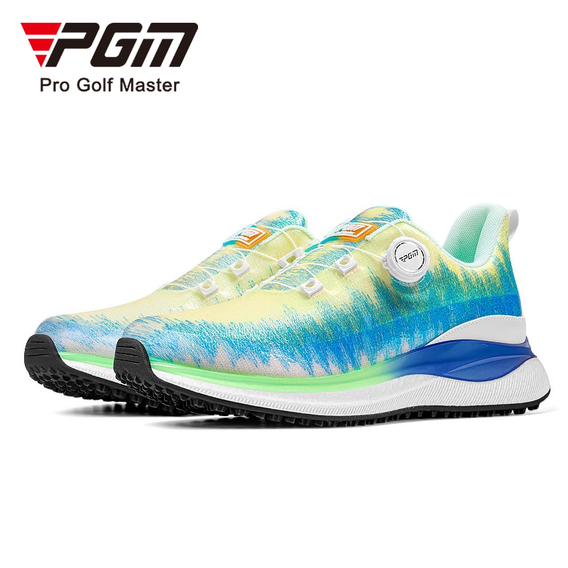 PGM XZ415 Quick Lace Golf Shoes Men Anti-skid Soft Sole Breathable Golf Shoes
