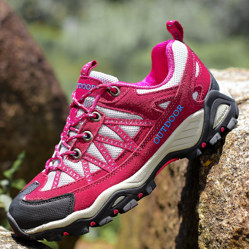 Sport Shoes Manufacture Mesh Breathable Wear-resistant Non-slip Casual Sports Shoes Men Women New Outdoor Hiking Shoes