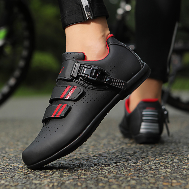 RTS Wholesale New Racing Cycling Shoes Size 35-47 for Men and Women with PU Upper All Season Outdoor Lock