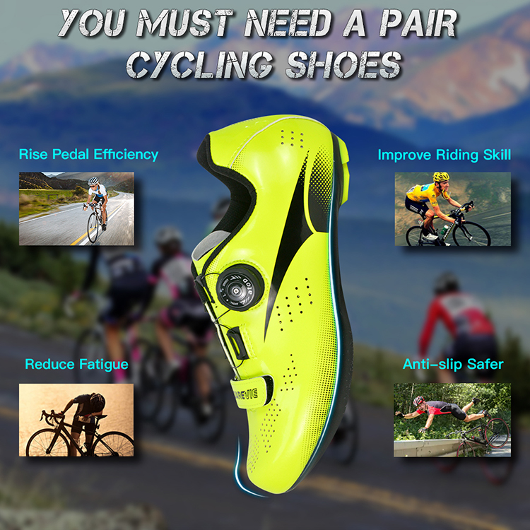Cycling Road Bike Shoes Design View