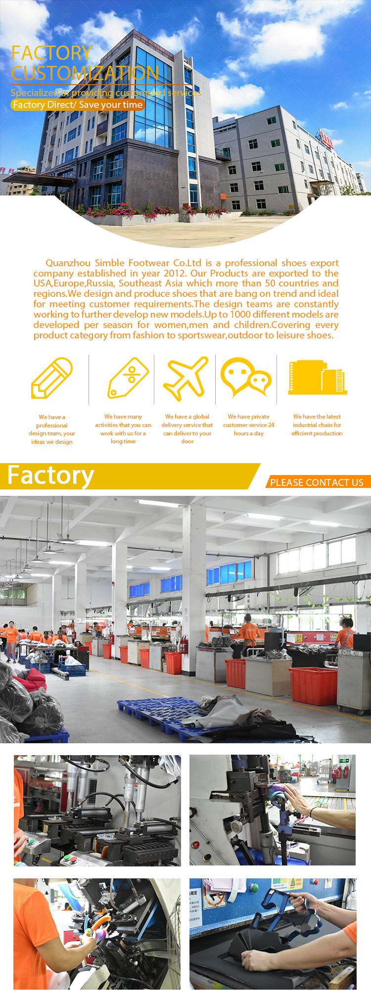 Shoe Manufacturing Production Line
