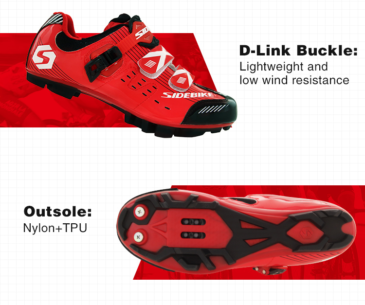 Cycling Shoes Mtb Man Women Bicycle Sports Shoes With D Link Buckle