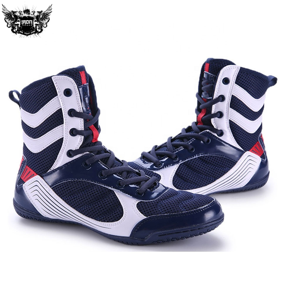 New Professional Comfortable Boxing Shoes High-Quality Leather IRON PUNCH INDUSTRIES