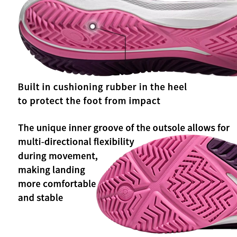 Men's Professional Tennis Shoes With Shock-absorbing, Wear-resistant, Anti slip and Stable Performance Tenis Pickleball Shoes
